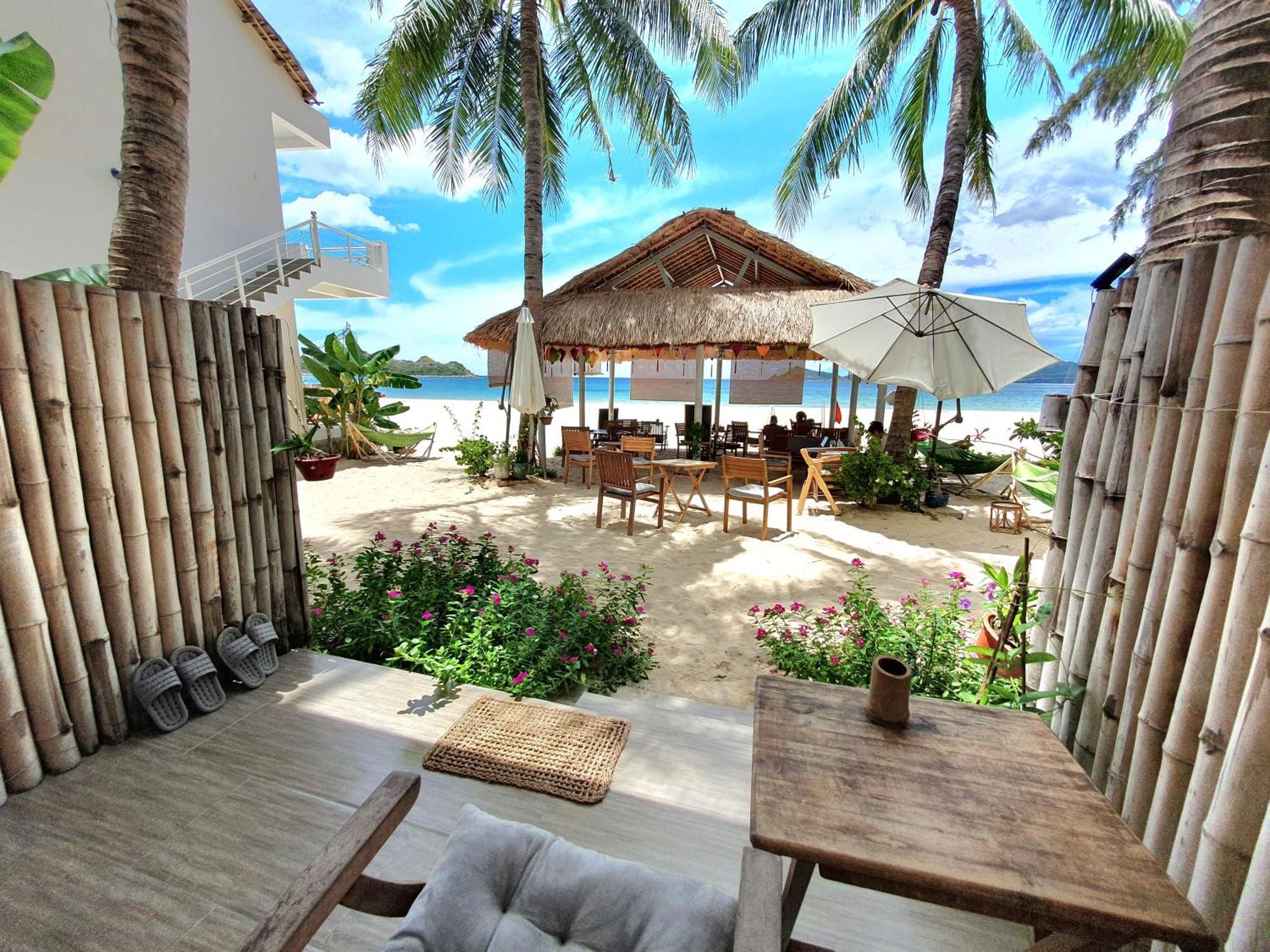 Lucky Spot Beach Bungalow Song Cau Kültér fotó