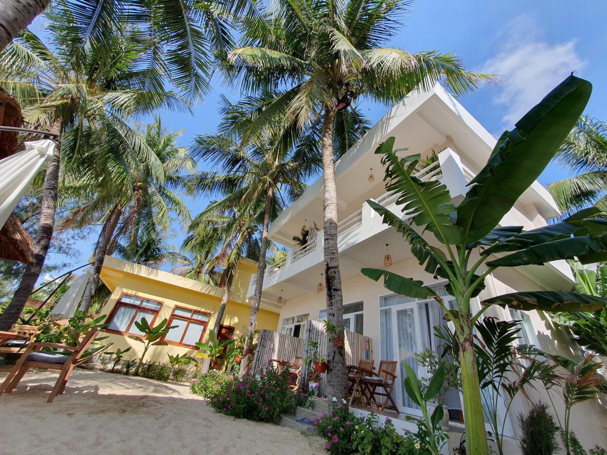 Lucky Spot Beach Bungalow Song Cau Kültér fotó